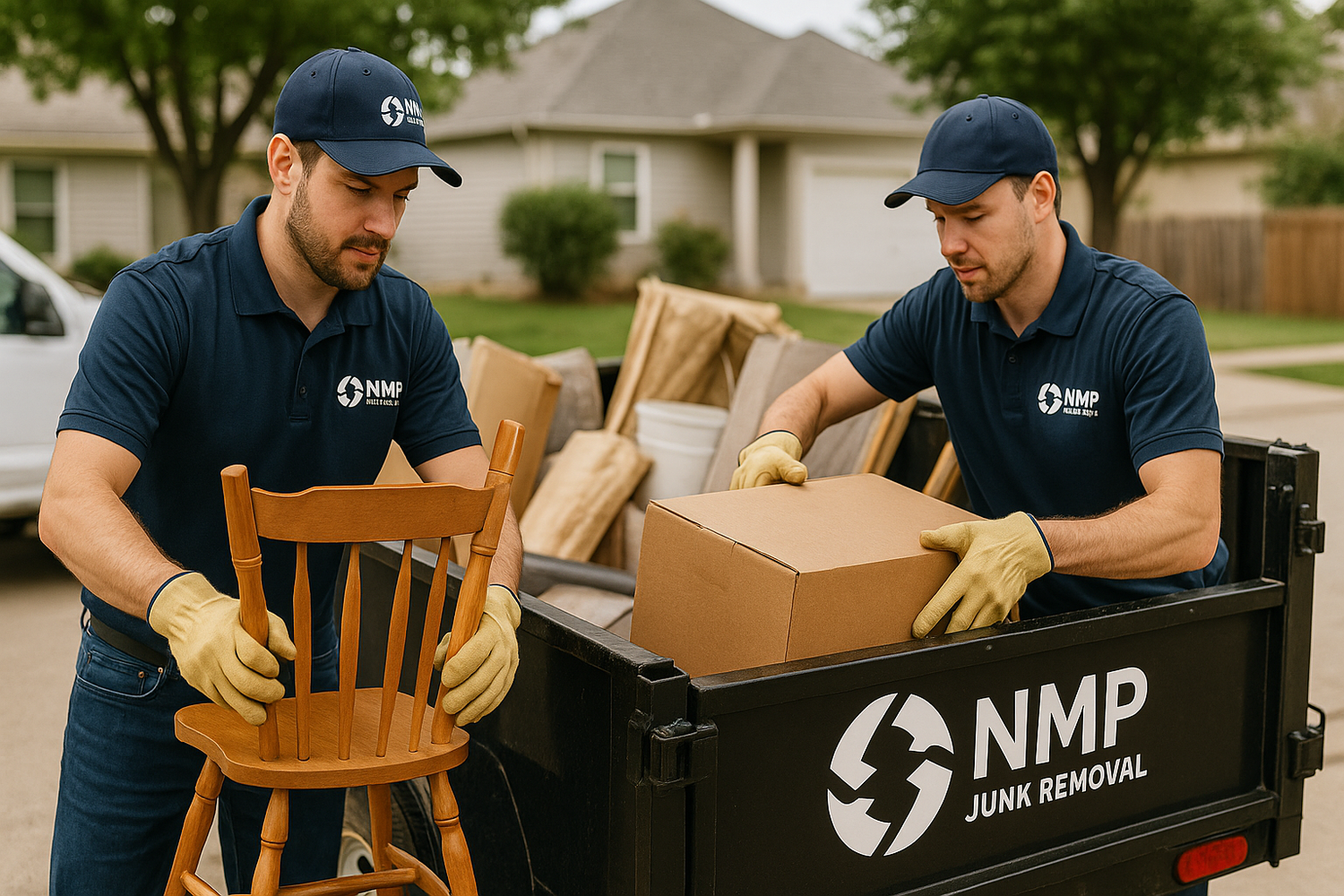 Yard cleanup and junk removal in Roanoke. We haul away branches, debris, and outdoor clutter.